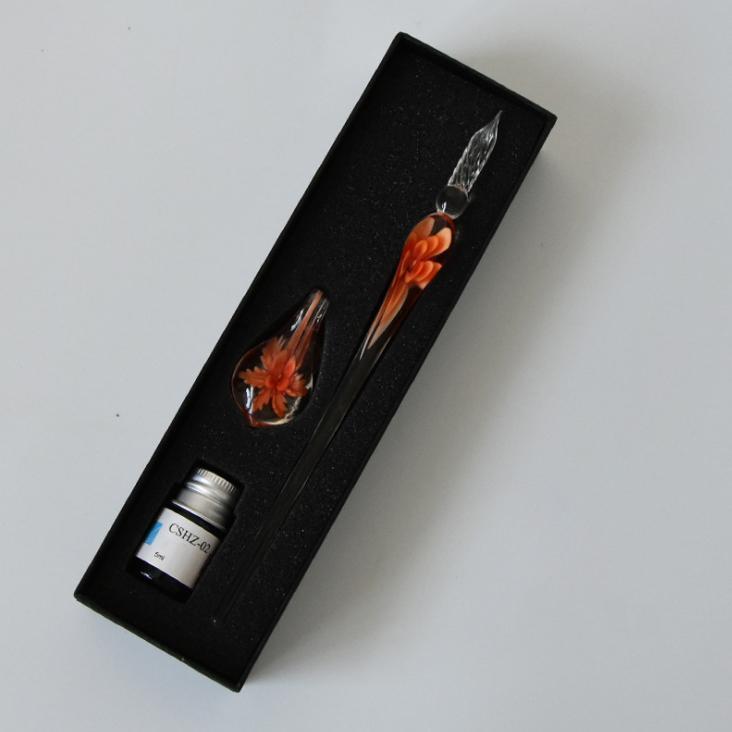Stornfield | Glass Calligraphy Pen Set with Ink and Pen Holder