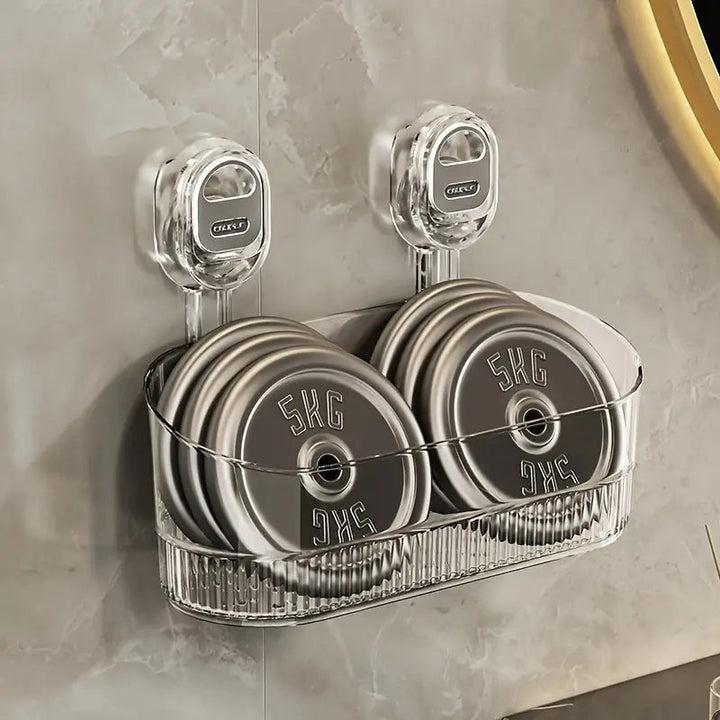 No-Drill Bathroom Suction Cup Storage Box | Stornfield