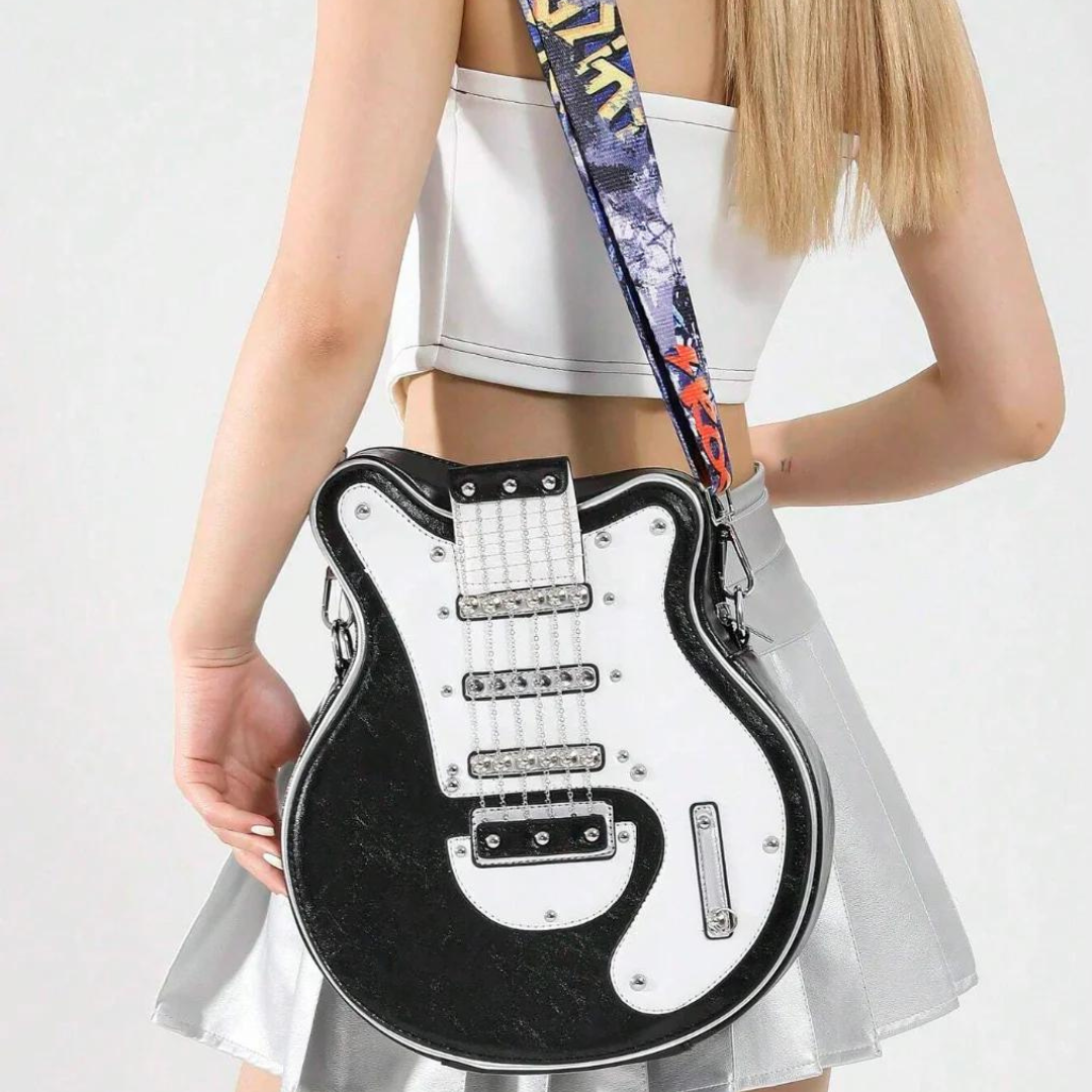 Stornfield | Elevate your style with the chic Rockstar guitar backpack