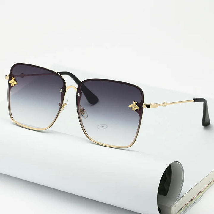 Charlotte Sunglasses | Oversized & Rimless | Stornfield