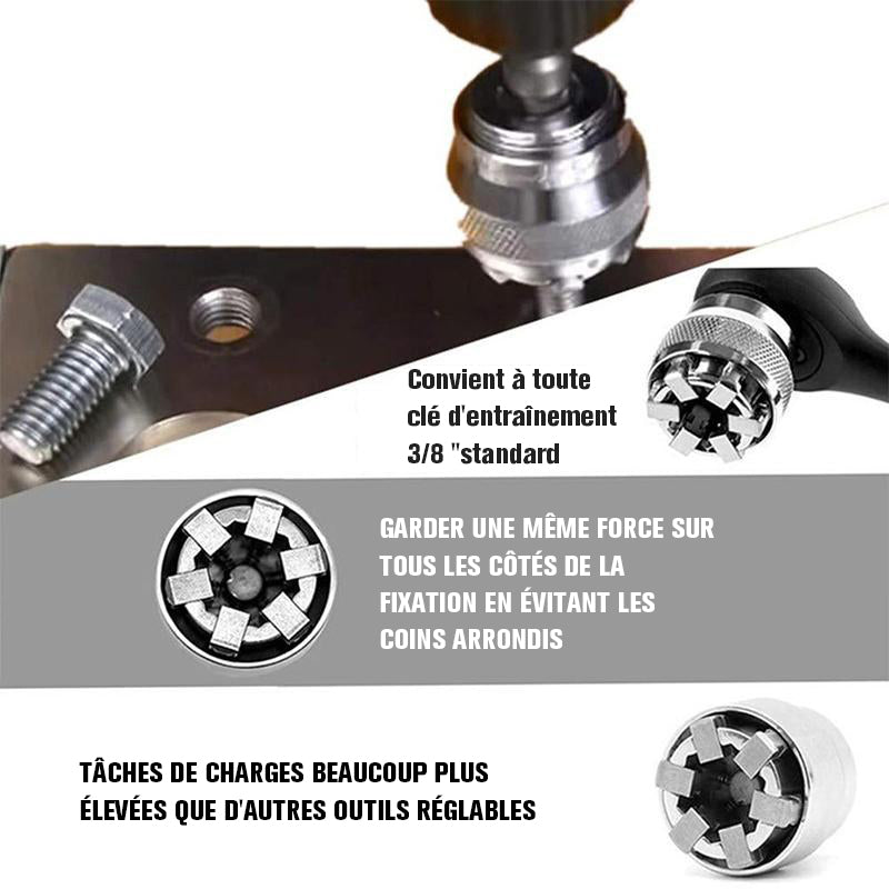 Magic Universal Adjustable Wrench for Nuts | Stornfield