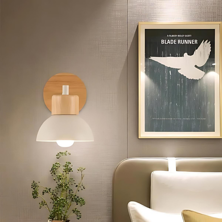 Stornfield | Applique murale élégante en bois pour un intérieur harmonieux