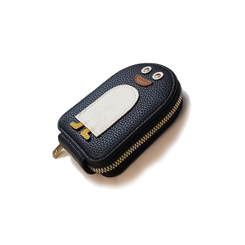 PU wallet for credit card and cute penguins | Stornfield