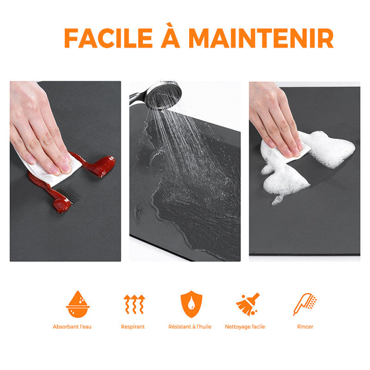 Super absorbent kitchen drainage mat | Stornfield