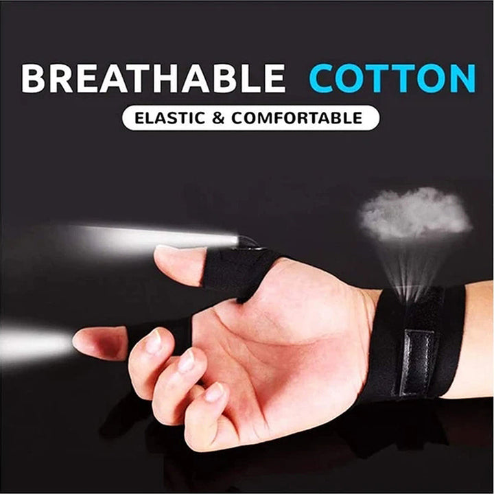 Comfortable LED gloves with waterproof lights | Stornfield