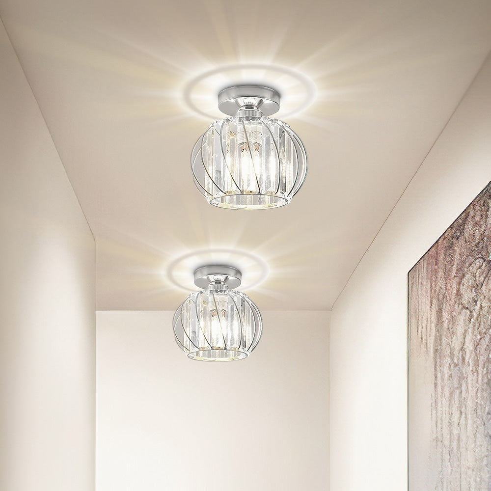 Glass Ceiling Light | Stornfield