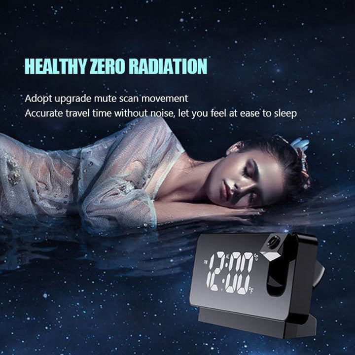 Smart Digital Projection Clock | Stornfield