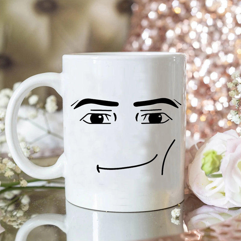 Emoji printed ceramic mug | Stornfield
