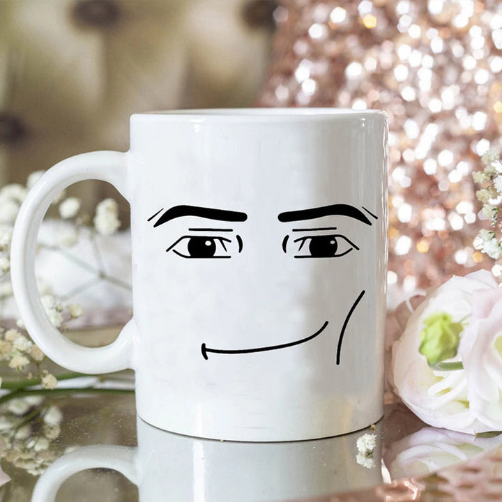 Emoji printed ceramic mug | Stornfield