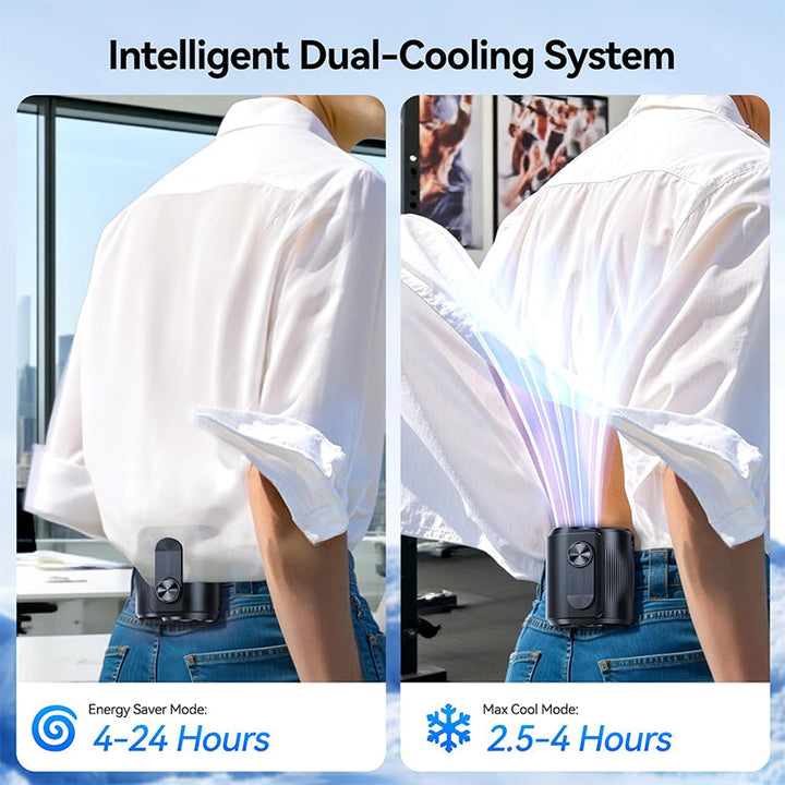 Portable Ice Cooling Waist Fan | Stornfield