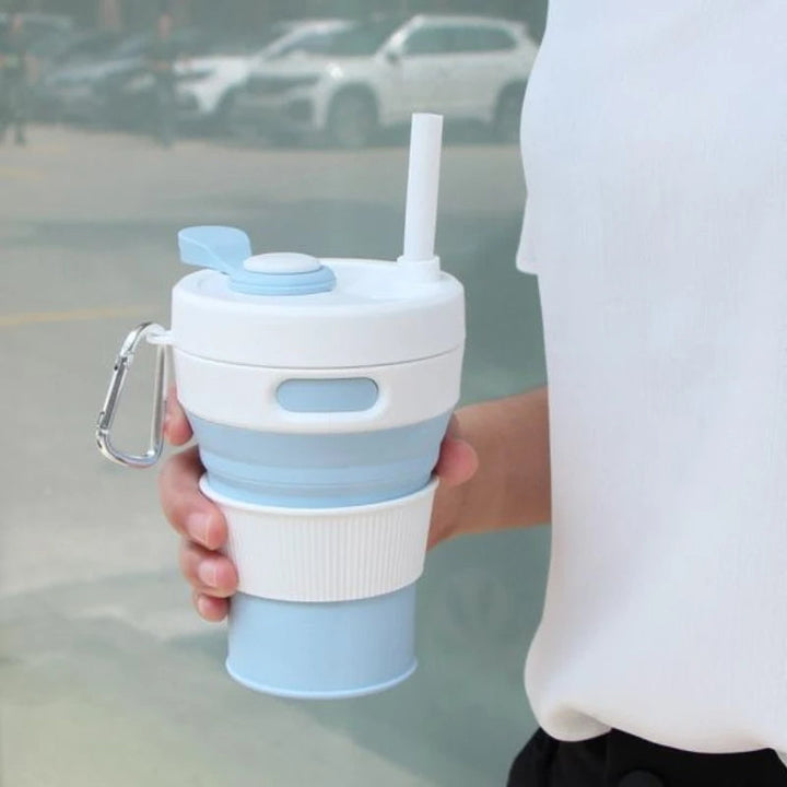 Reusable Portable Sip-and-Go Collapsible Cup | Stornfield