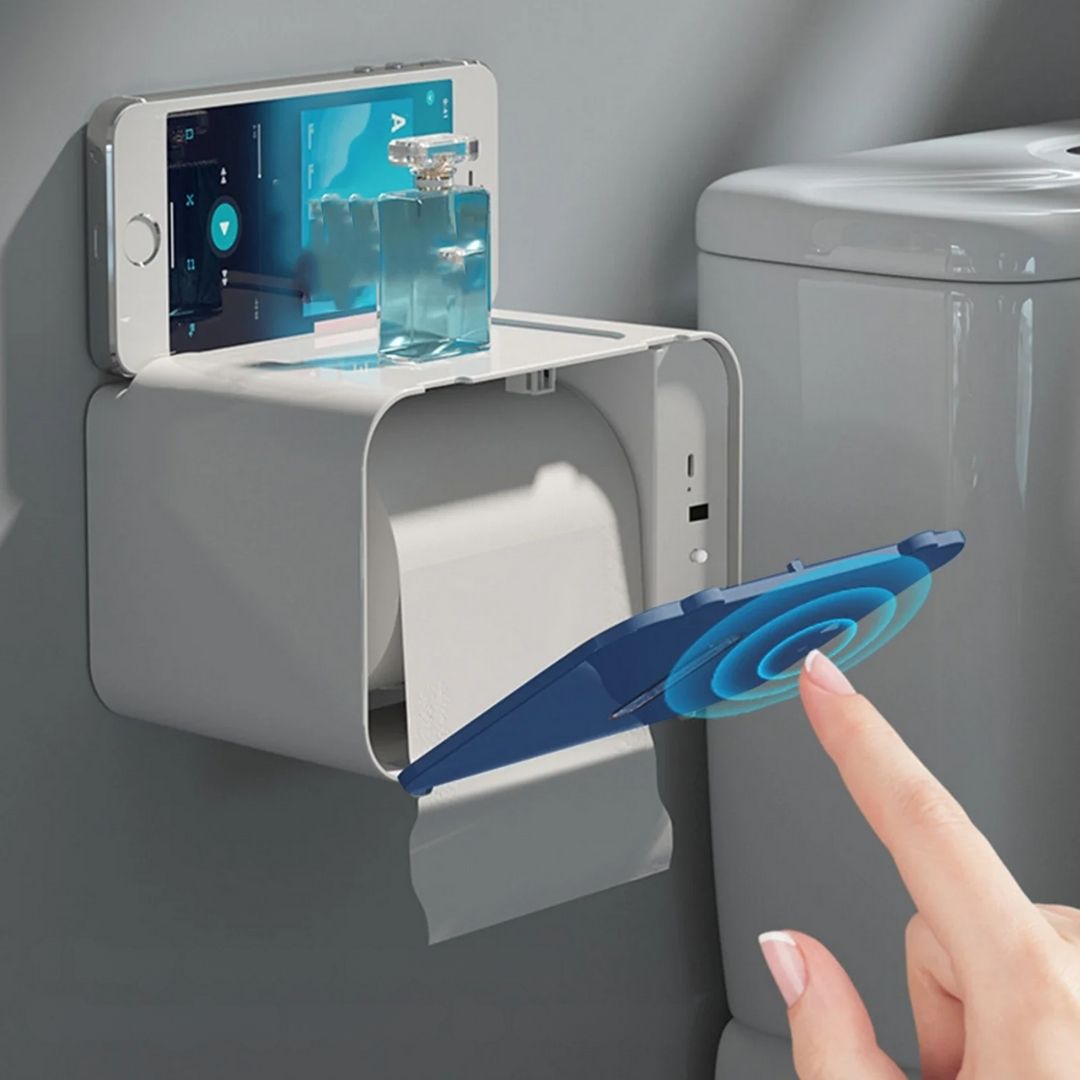 CleanGuard | Touchless Toilet Paper Dispenser – Sensor Activated – Auto-Retract Cut – For Stornfield High-Traffic Restrooms