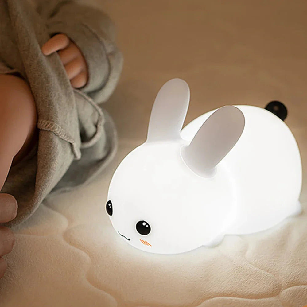 Cute Rabbit Night Light - BunnyGlow | Stornfield