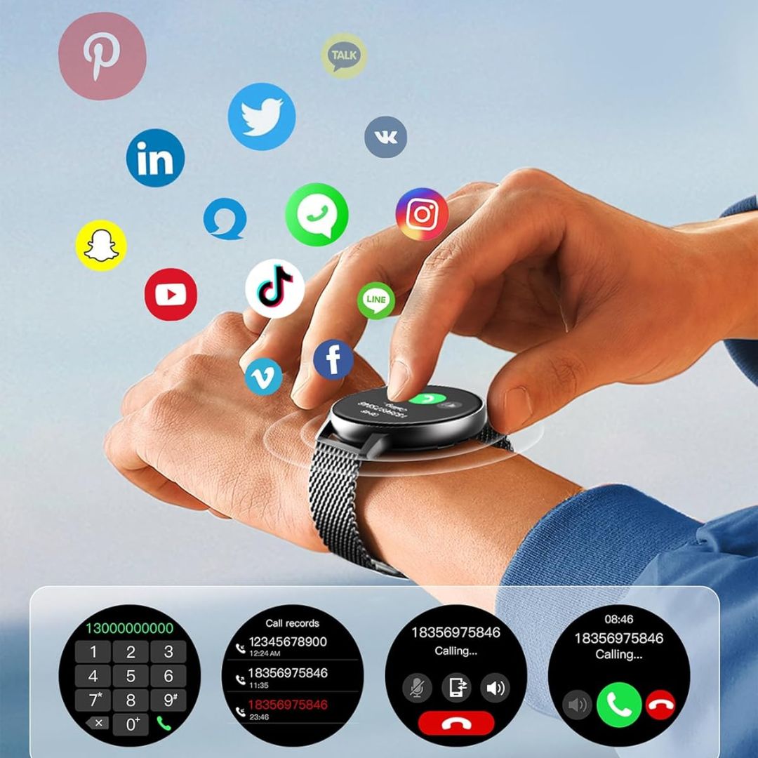 VitalSync | Smartwatch with Call Function – Health Tracking – For Active Women Stornfield