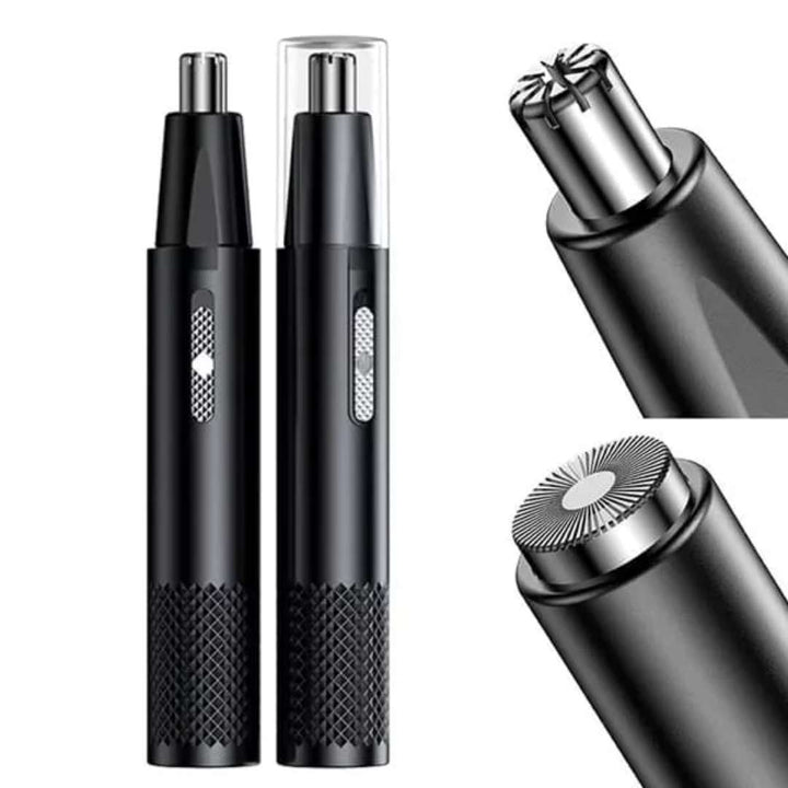 Rechargeable Nose Hair Trimmer - Cordless and Portable - Safe Blades - Trims Nose and Ear Hair - Easy to Clean - For Men and Women Stornfield