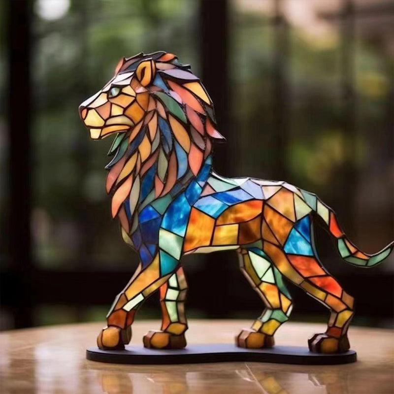 Wildlife Art with Base Wild Animal Desktop Decorations | Stornfield