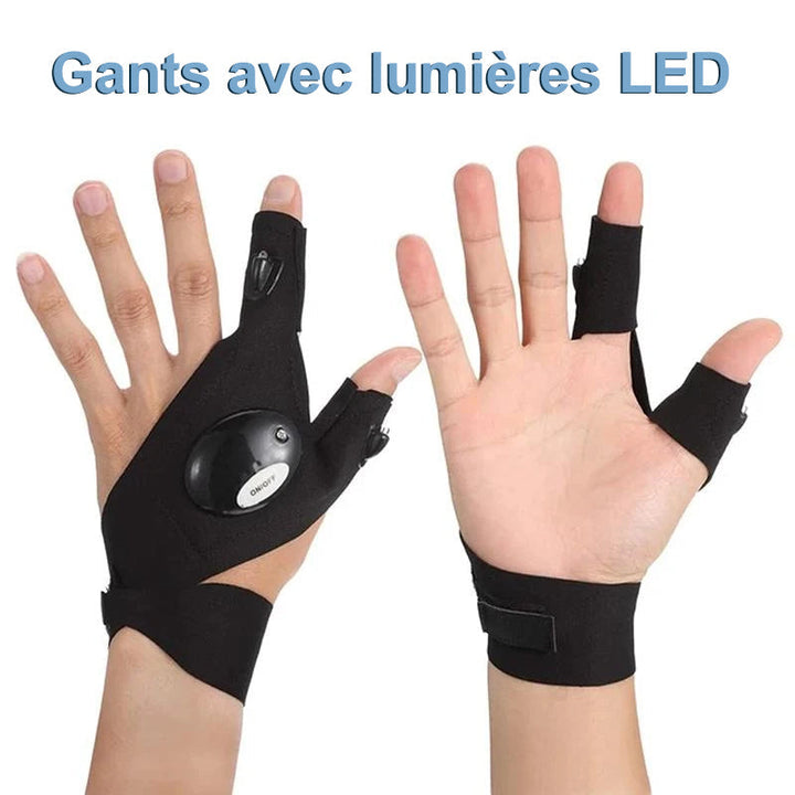 Gloves with Waterproof LED Lights | Stornfield