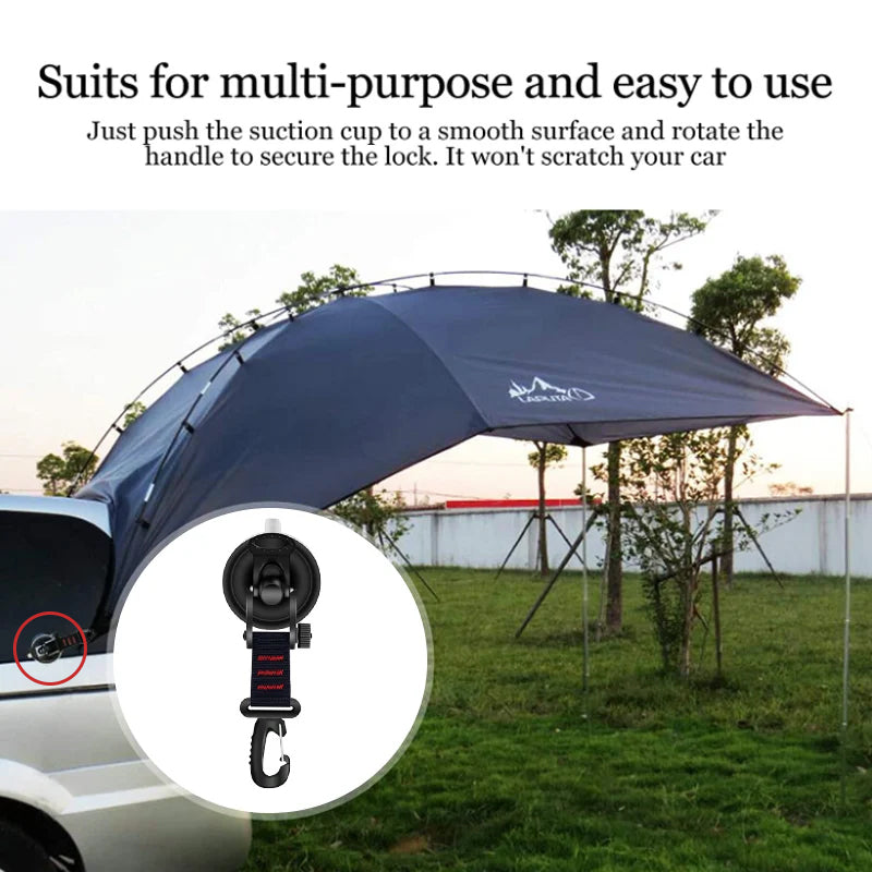 Heavy Duty Vacuum Suction Cup with Hook | Stornfield