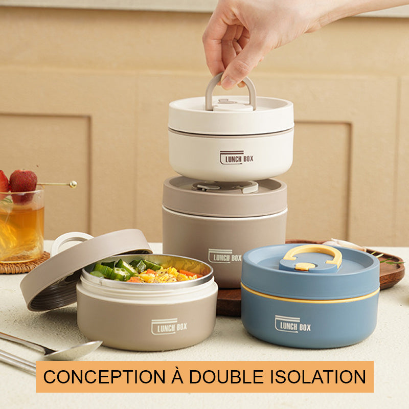 Leak-proof Lunch Box With Thermal Insulation In Stainless Steel | Stornfield