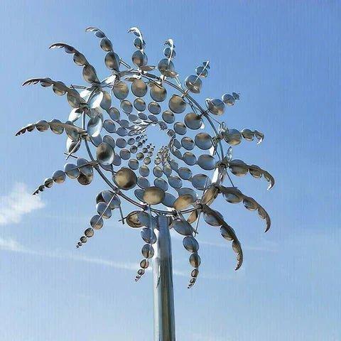 MagicWind kinetic windmill made of metal | Stornfield