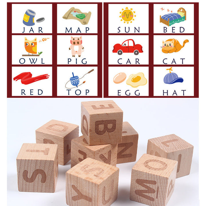 Alphabet Blocks Toy for Kids | Stornfield
