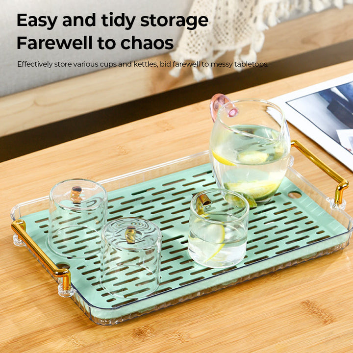 Light Luxury Draining Tea Tray | Stornfield