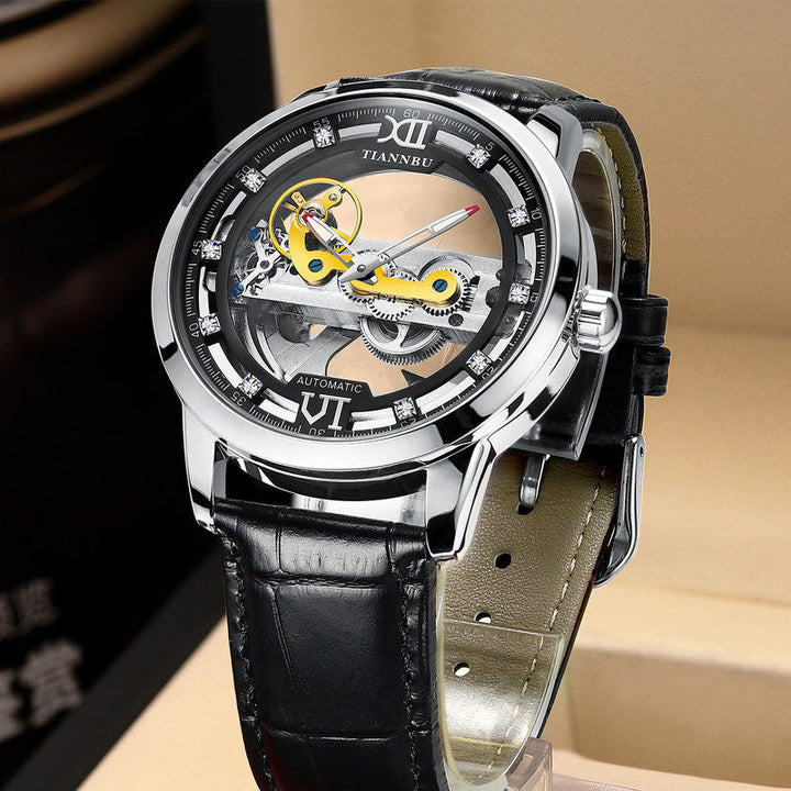Stornfield | Skeleton Tourbillon Ultra Thin Automatic Mechanical Watch