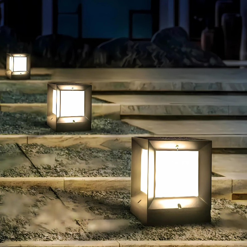 Stylish LED floor lamp for elegant outdoor lighting | Stornfield