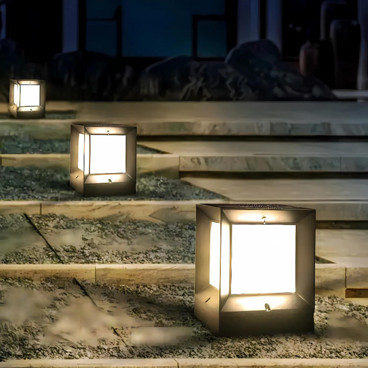 Stylish LED floor lamp for elegant outdoor lighting | Stornfield