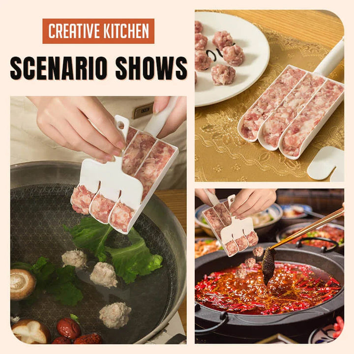Creative Kitchen Triple Meatball Maker | Stornfield