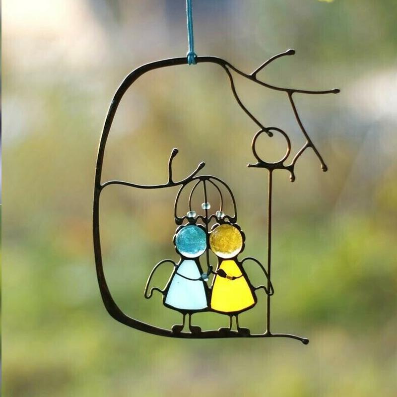 Stained Glass Hangings Sun Catcher Art Decoration Gift | Stornfield