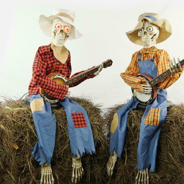 Lively Banjo Skeletons S Funny Duel | Stornfield
