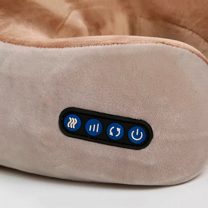 Eleviva | U-Shaped Massage Pillow – Memory Foam Travel Pillow – Elevation – Back Support – Snoring – Legs – Stornfield Relaxation Bowl