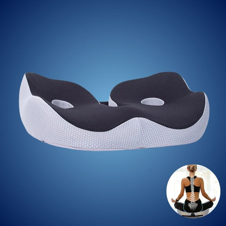 SitSmart Adjustable Memory Foam Seat Cushion for Tailbone Pressure Relief | Seat Cushion for Coccyx Pressure Pain - Posture Support in Stornfield Office Chairs