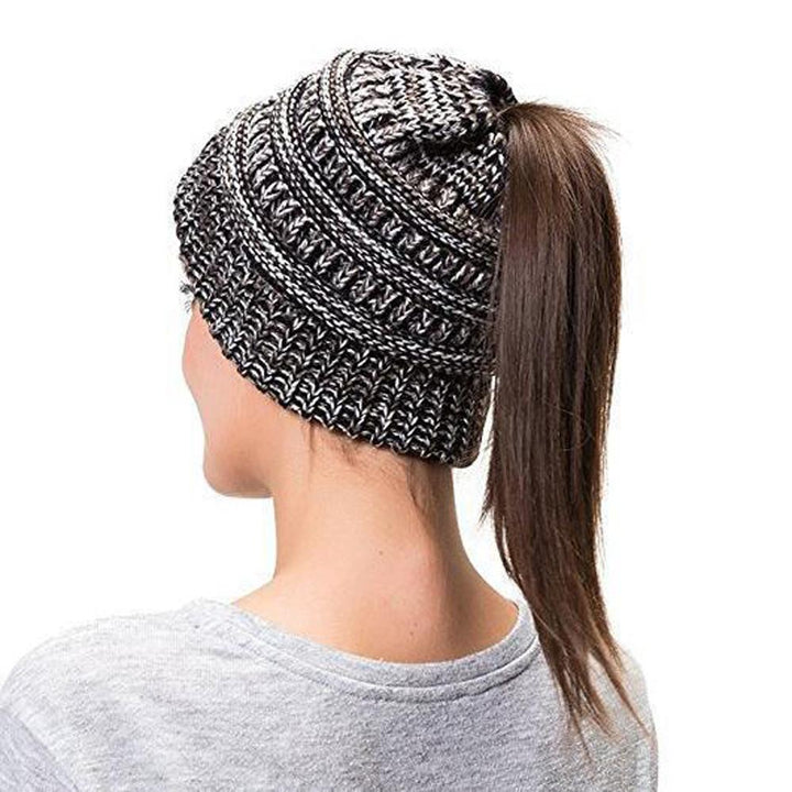 Knit Ponytail Beanie | Stornfield