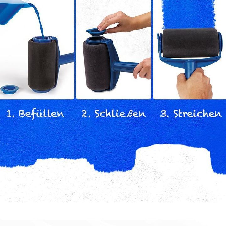 Bequee Paint Roller Refillable Paint Tank Edge Roller, Roller with Tank | Stornfield
