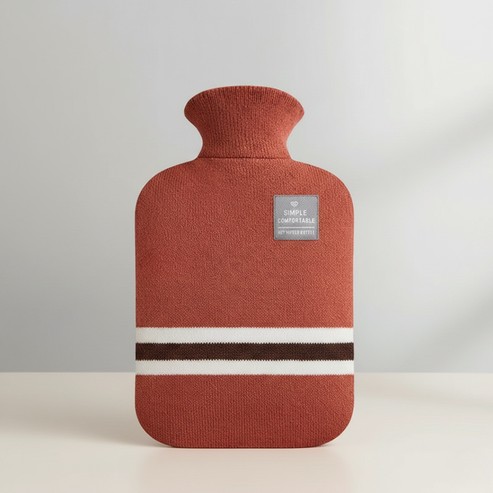 Hot water bottle 2L with knitted cover | Stornfield