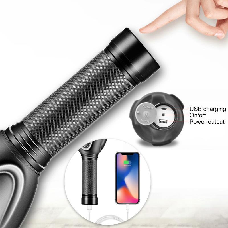 Stornfield | High Power LED Flashlight 30000-5000 Lumens, Waterproof