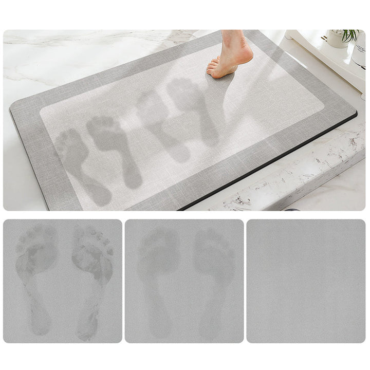 Non-Slip Minimalist Bathroom Floor Mat - Super Absorbent, Easy to Clean | Stornfield