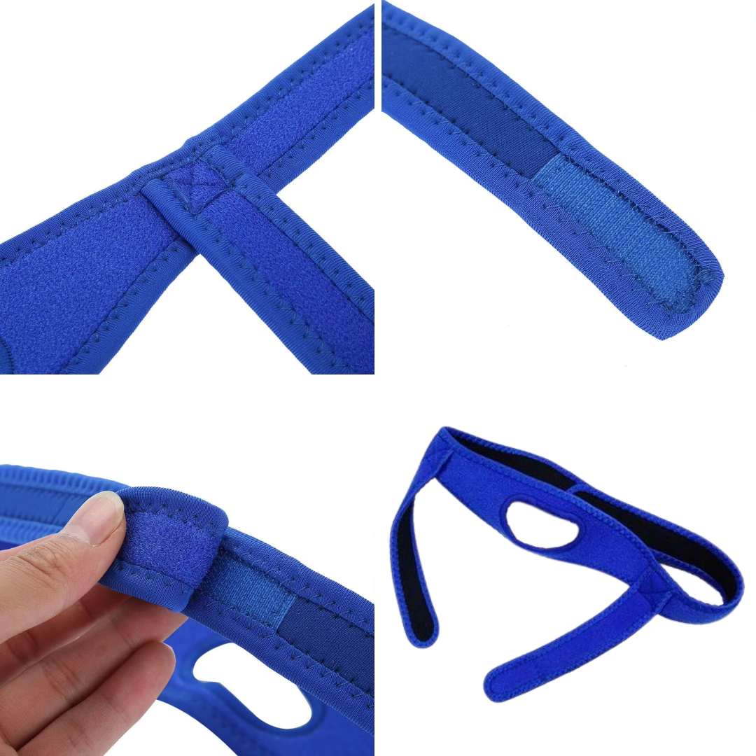 QuietNight | Anti-Snoring Chin Strap – Sleep Apnea Relief – Breathable and Adjustable – For Adults Seeking Better Sleep Stornfield