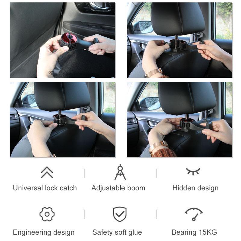 Headrest holder car hook | Stornfield