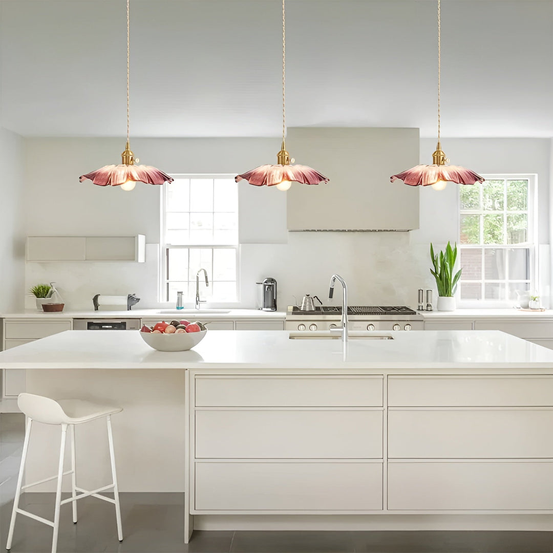 Hanging lamp with floral motif – Warm light & stylish design | For your home | Stornfield