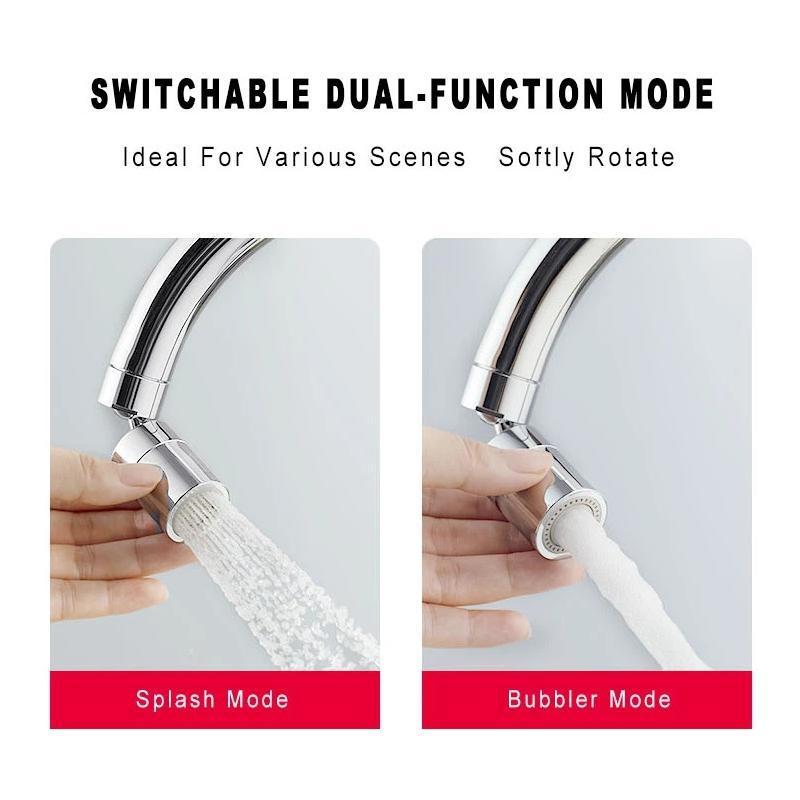 Stornfield | Dual Function Rotating Bubble Faucet Head