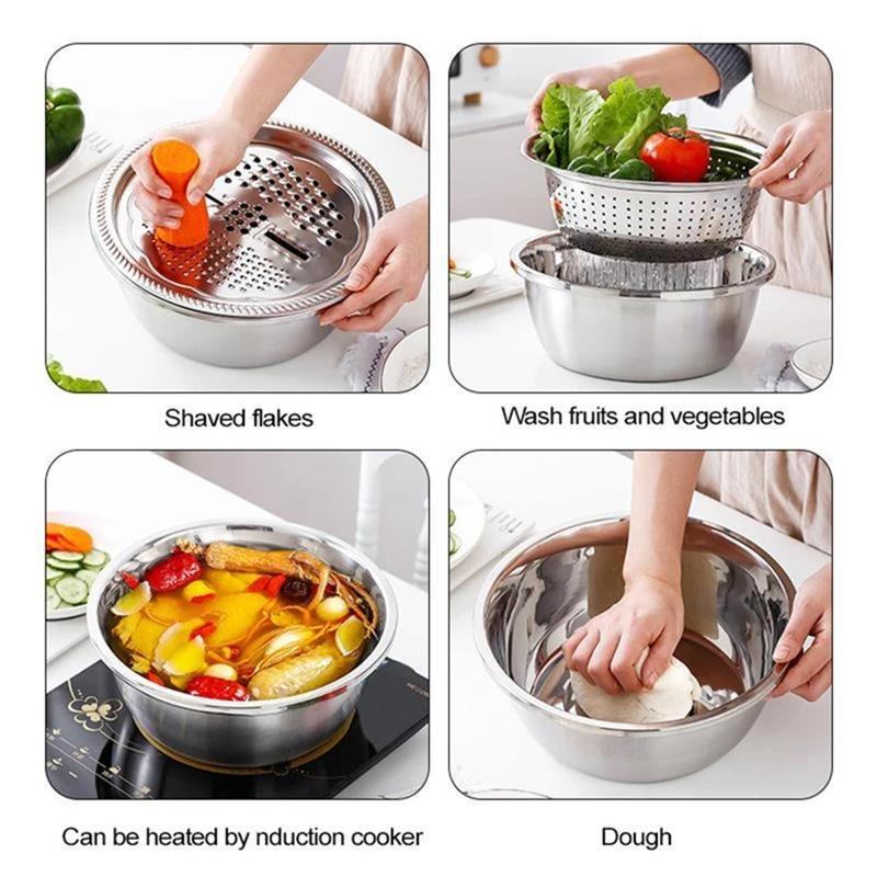 Multifunctional Stainless Steel Basin | Stornfield