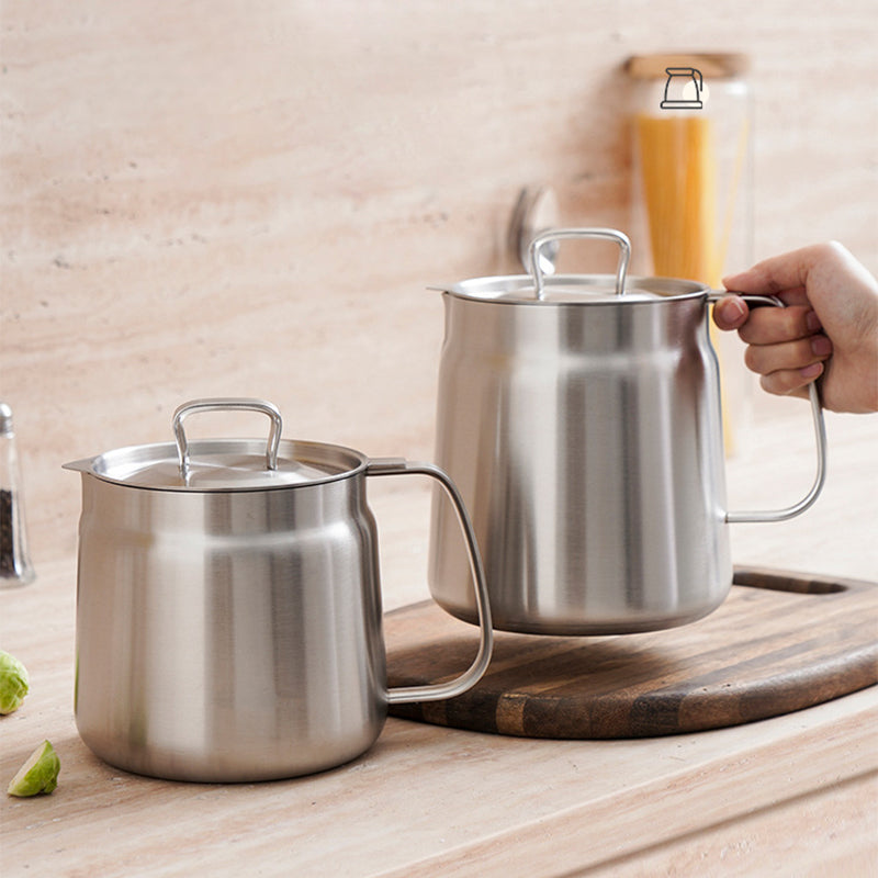 2-in-1 304 Stainless Steel Multifunctional Oil Strainer Pot | Stornfield