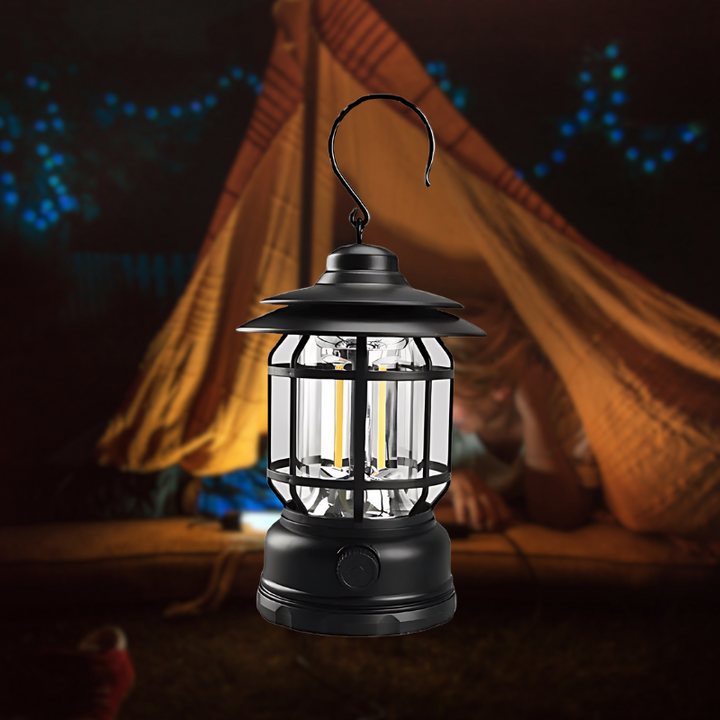 Retro-Style Smart Portable Lamp for Indoor & Outdoor Use Charm | Stornfield