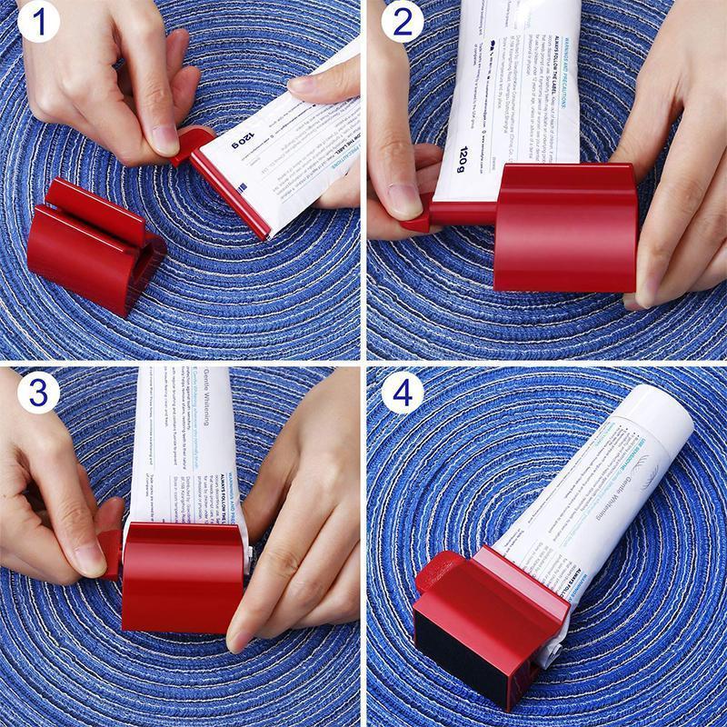 Toothpaste Holder for Rolling Tube Toothpaste Dispenser | Stornfield
