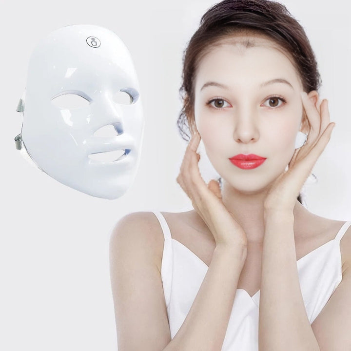 GlowSkin Pro LED Light Therapy Mask | Boosts Collagen - Reduces Wrinkles - Improves Skin Texture - Soothes Redness Stornfield