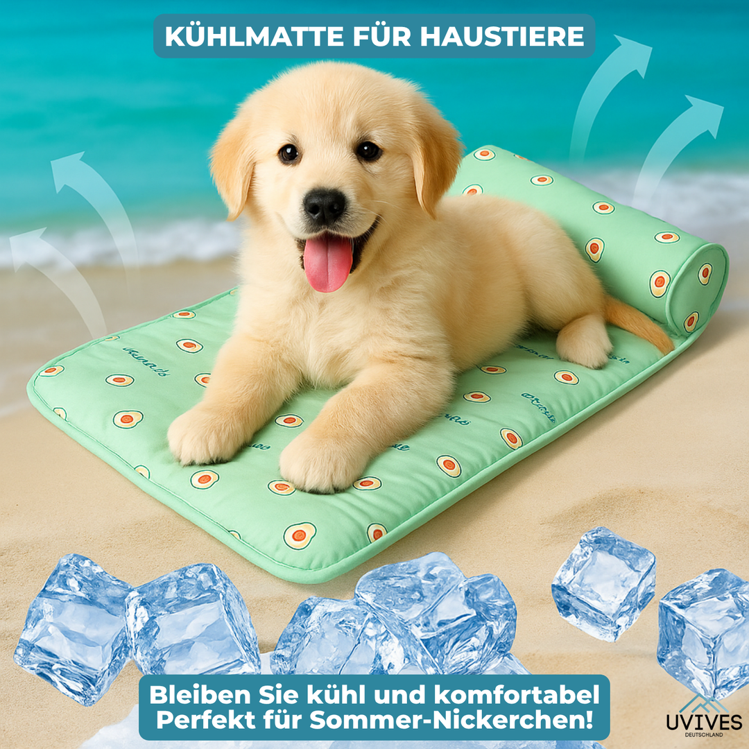 Cooling Mat Ice Silk for Dogs and Cats – Self-Cooling Without Electricity | Stornfield