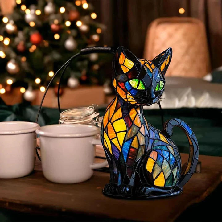 Lumikat Handmade Glowing Cat Lamp – Atmospheric Lighting and Gift | Stornfield